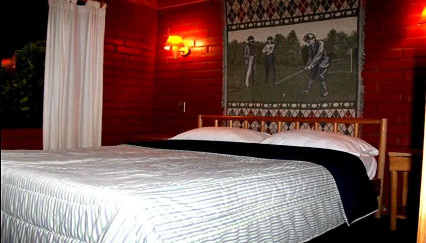 Dormitorio de la cabaña