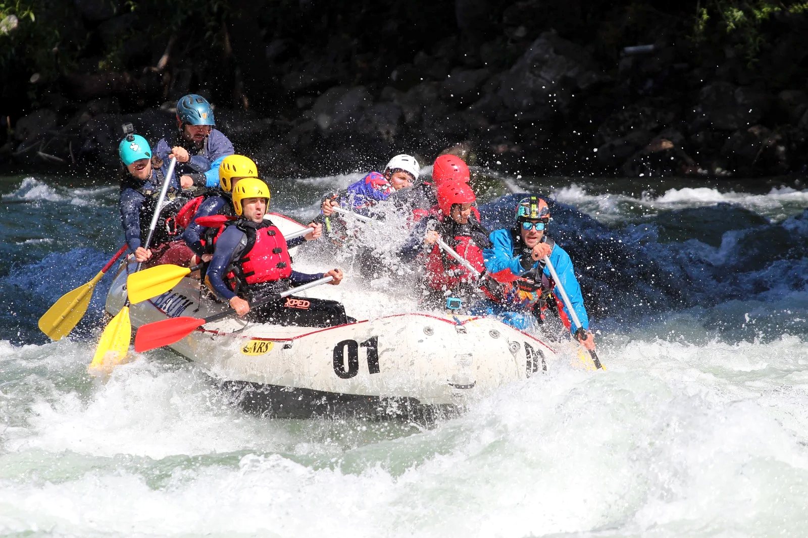 Rafting en el río Trancura, Pucón